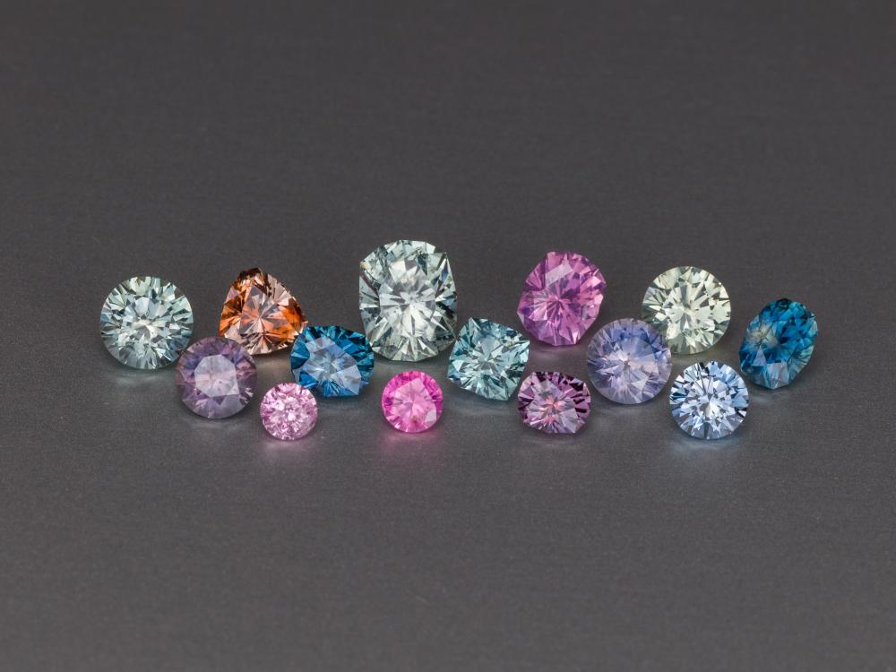 14 Nice Fancy sapphires