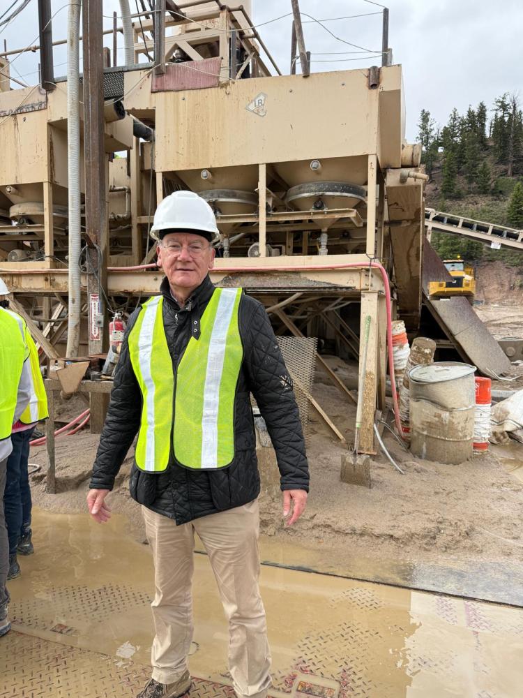 Eric EMMS at Potentate mine