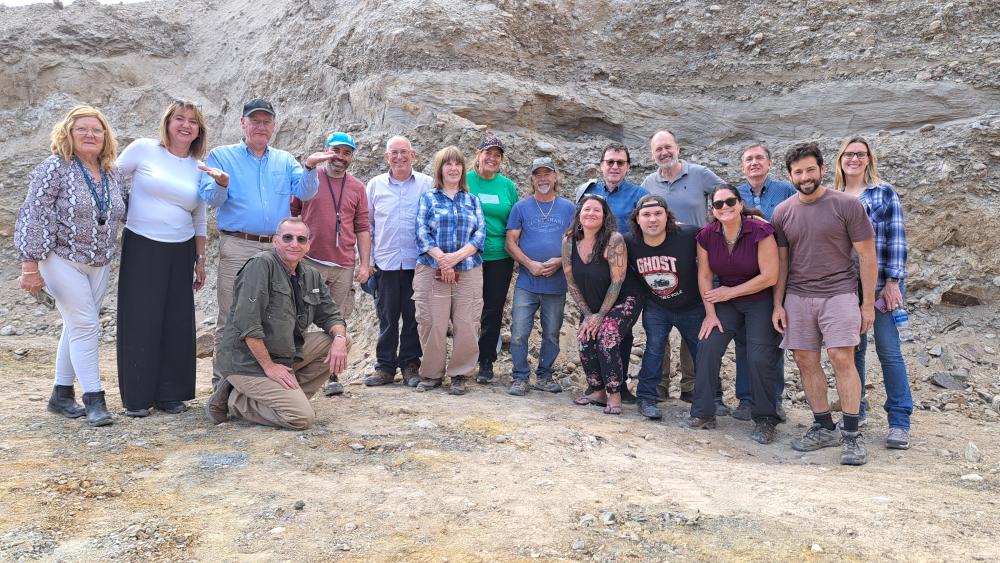 Group of 17 in front of Eldorado mine