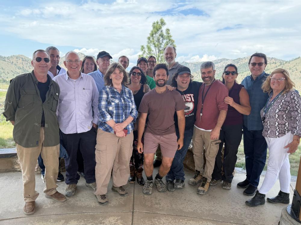 Group photo at Missouri Creek
