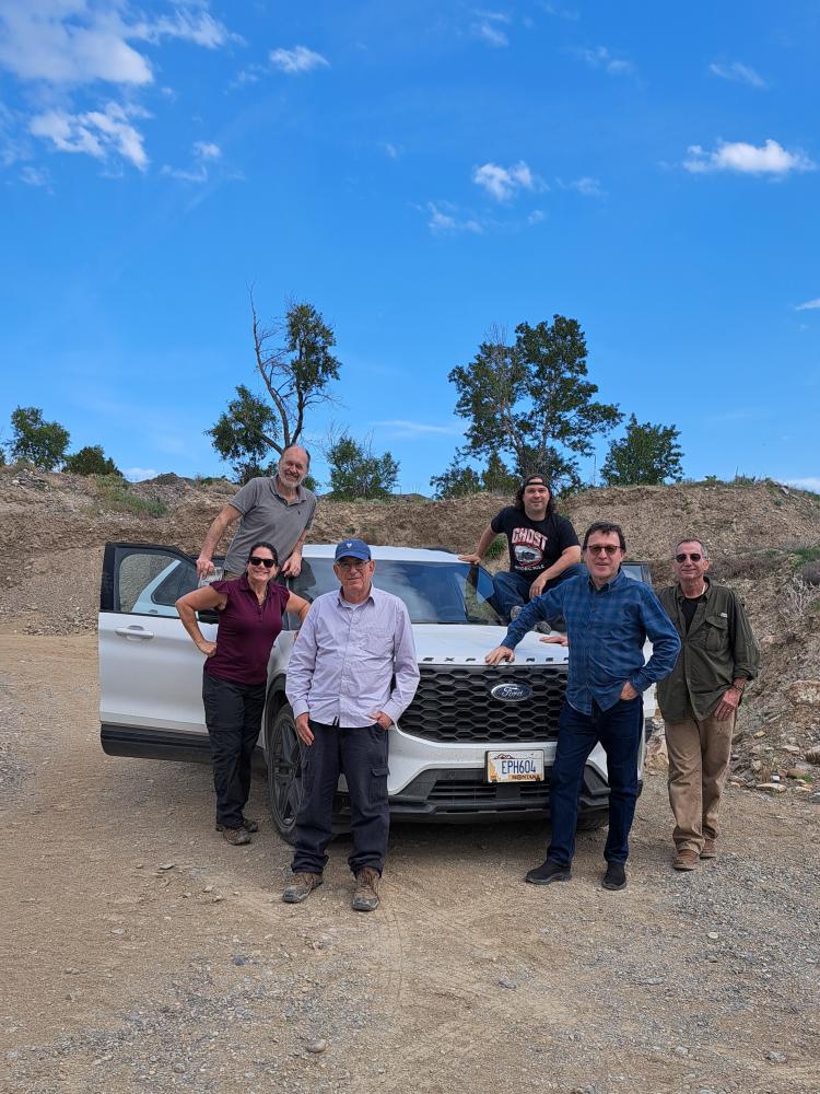 Travis SUV at Eldorado mine